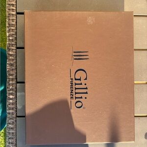 Gillio A5 Comoagna Aubergine ring planner cover brand new